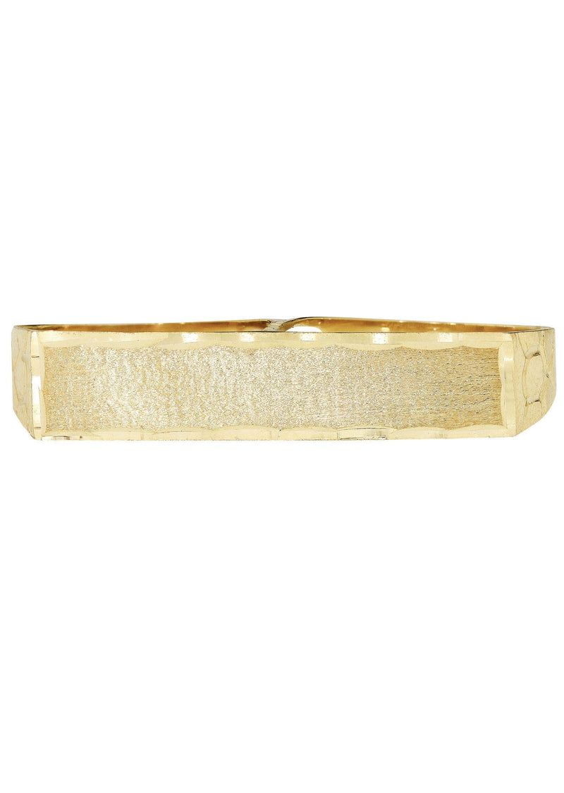 Two Finger 10K Gold Mens Ring | 7.4 Grams