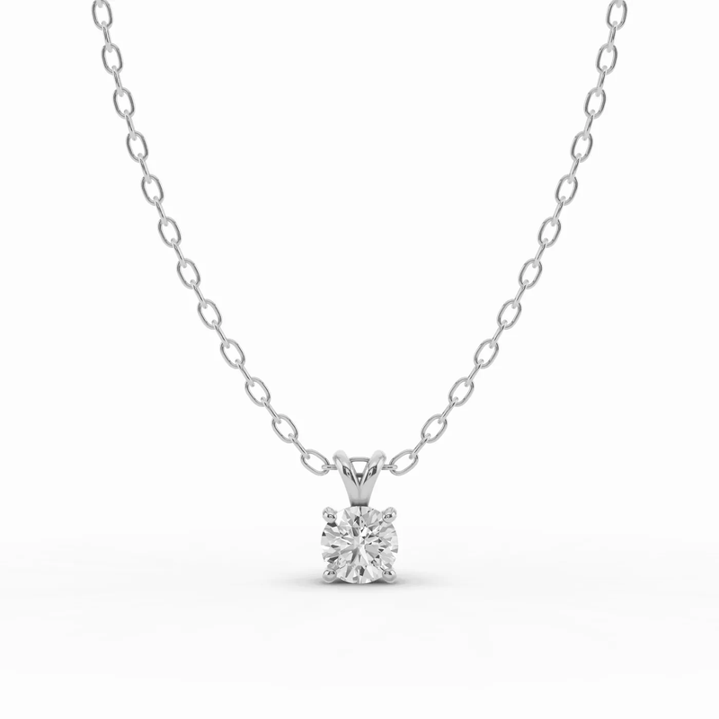 Free lab-grown diamond necklace