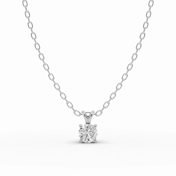 Free lab-grown diamond necklace