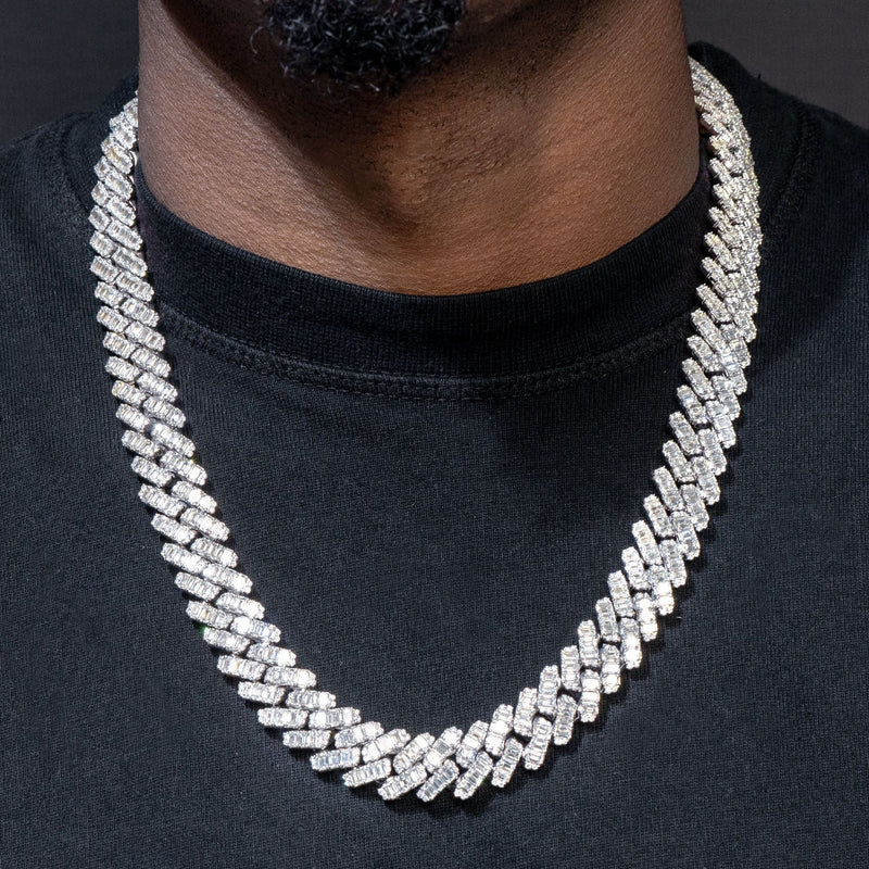 High End Jewelry - Iced Out Diamond Miami Cuban Link Chain