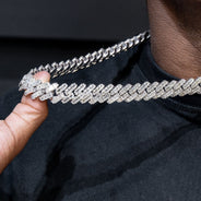 High End Jewelry - Iced Out Diamond Miami Cuban Link Chain