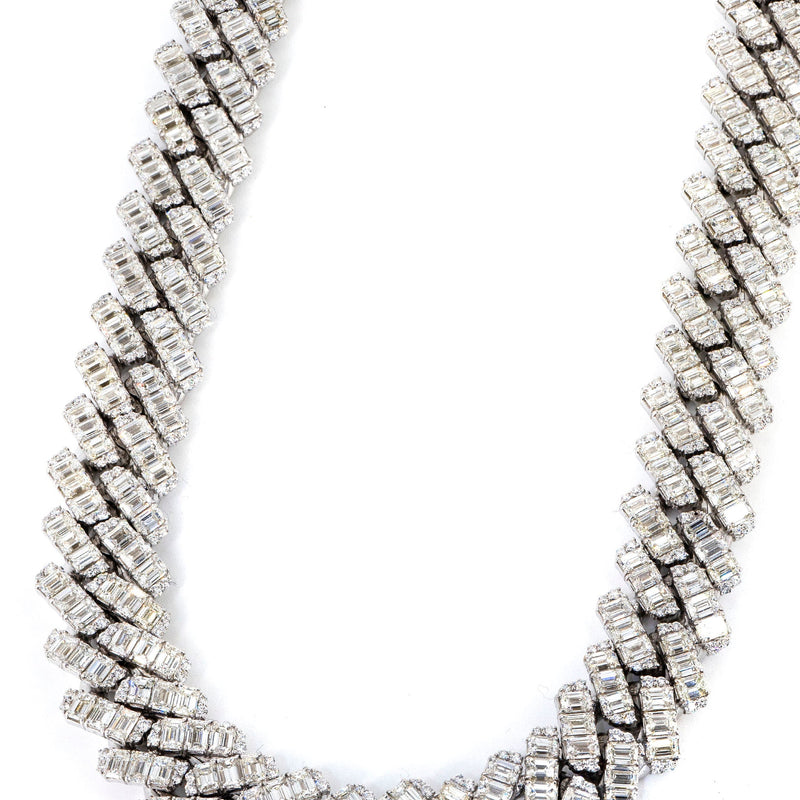 High End Jewelry - Iced Out Diamond Miami Cuban Link Chain