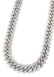 High End Jewelry - Iced Out Diamond Miami Cuban Link Chain