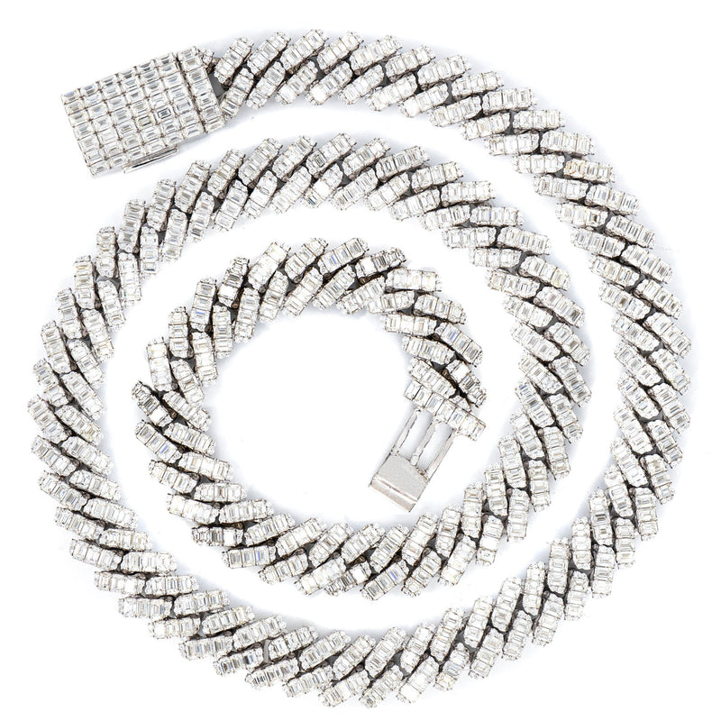 High End Jewelry - Iced Out Diamond Miami Cuban Link Chain