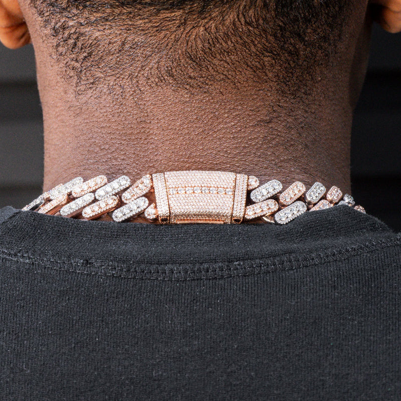 High End Jewelry - Iced Out Diamond Cuban Link Chain