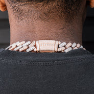 High End Jewelry - Iced Out Diamond Cuban Link Chain