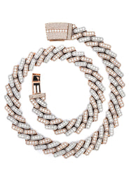 High End Jewelry - Iced Out Diamond Cuban Link Chain