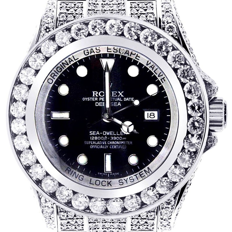 Diamond Rolex Deepsea Sea-Dweller | Stainless Steel | 44 Mm