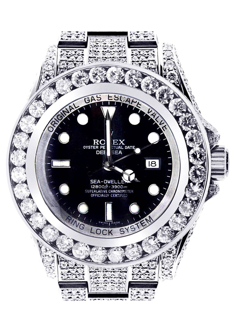 Diamond Rolex Deepsea Sea-Dweller | Stainless Steel | 44 Mm