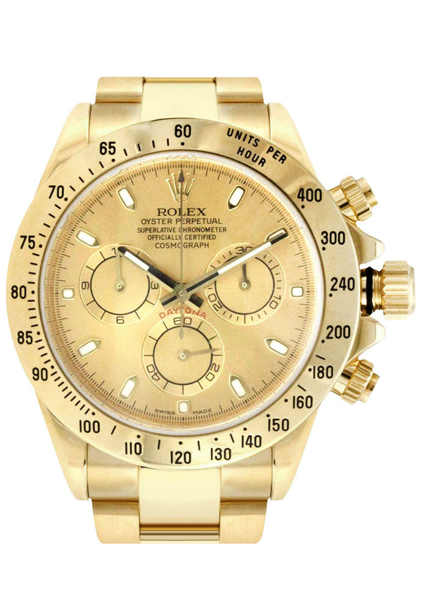 Rolex Daytona | 18K Yellow Gold | 40 Mm