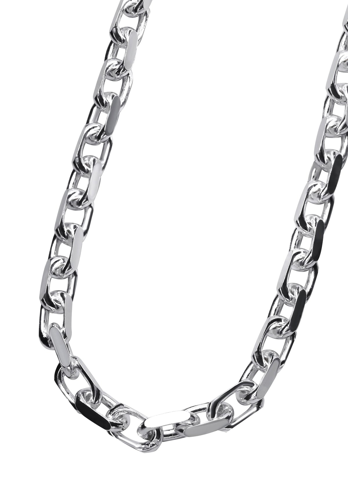 Silver Chain - Mens White Chain / Hermes Chain