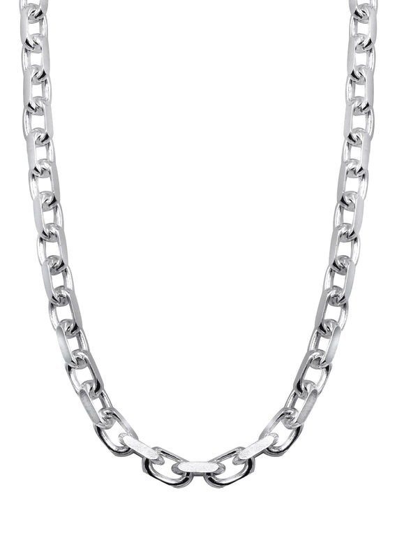 Silver Chain - Mens White Chain / Hermes Chain
