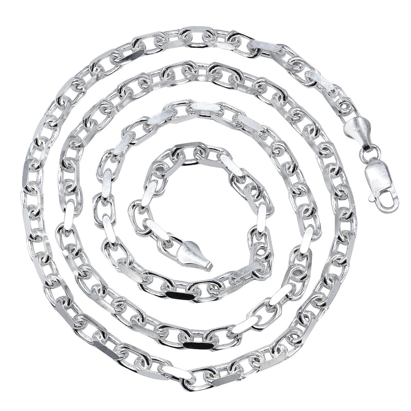 Silver Chain - Mens White Chain / Hermes Chain