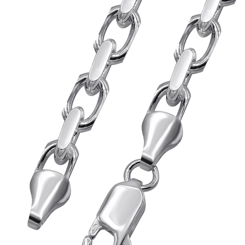 Silver Chain - Mens White Chain / Hermes Chain