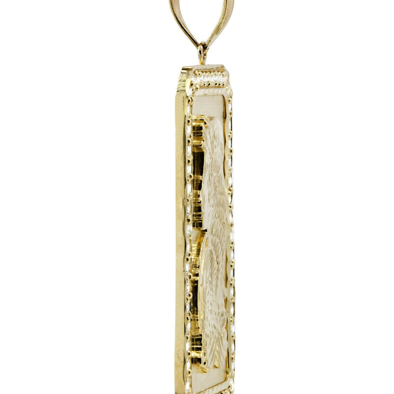 Dogtag  10K Gold Pendant | 8.8 Grams