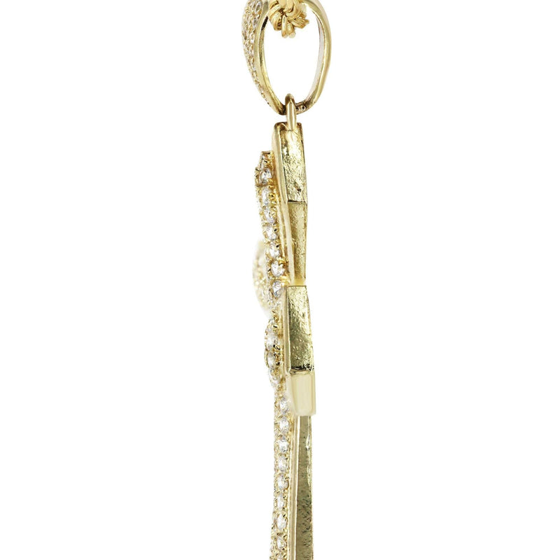 10K Yellow Gold Cross Necklace | Appx. 14.9 Grams