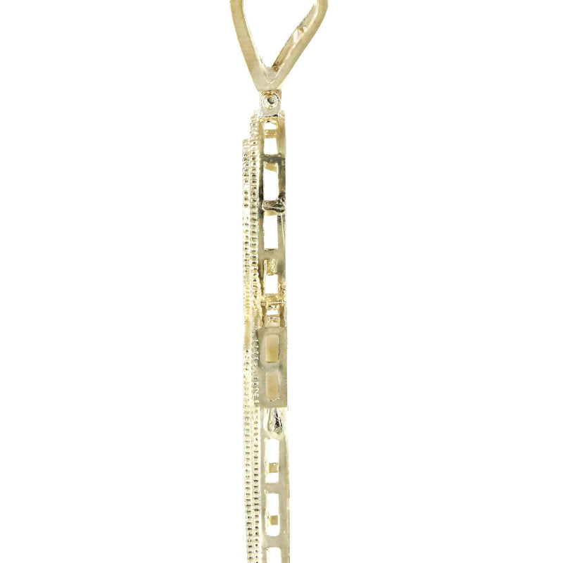 10K Yellow Gold   Melting Ankh Necklace | Appx. 15.7 Grams
