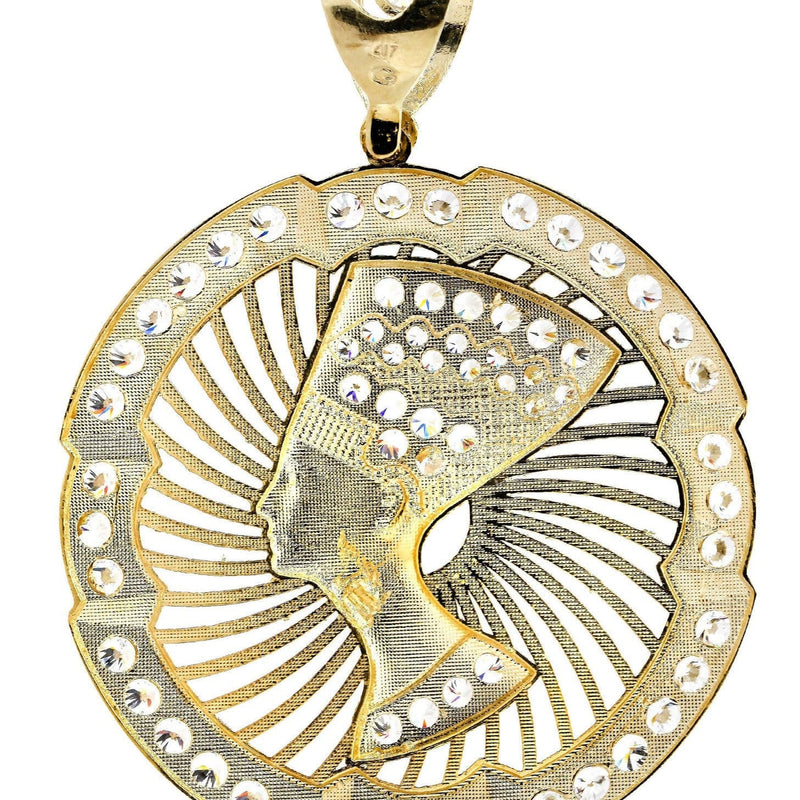 Pharoh  10K Gold Pendant | 37.2 Grams