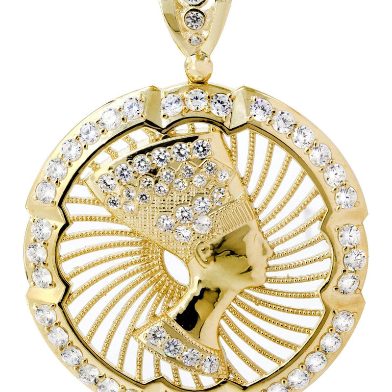 Pharoh  10K Gold Pendant | 37.2 Grams
