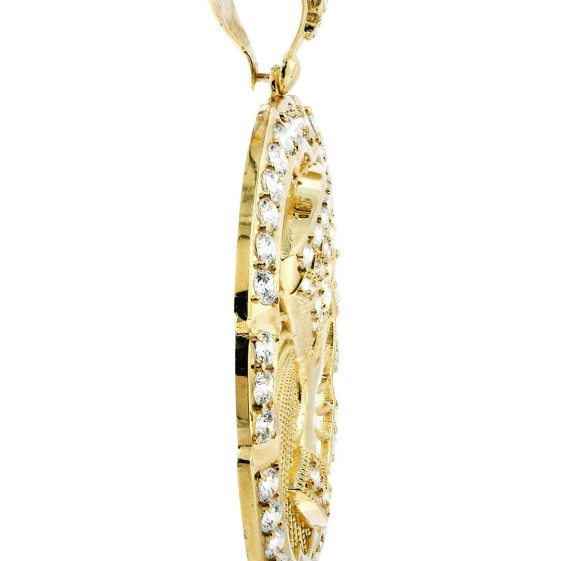 Pharoh  10K Gold Pendant | 37.2 Grams