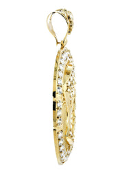 Pharoh  10K Gold Pendant | 37.2 Grams