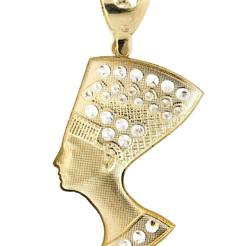 Pharoh  10K Gold Pendant | 10.9 Grams