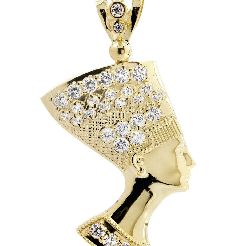 Pharoh  10K Gold Pendant | 10.9 Grams