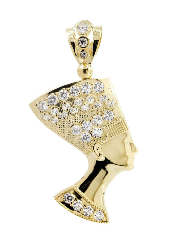 Pharoh  10K Gold Pendant | 10.9 Grams