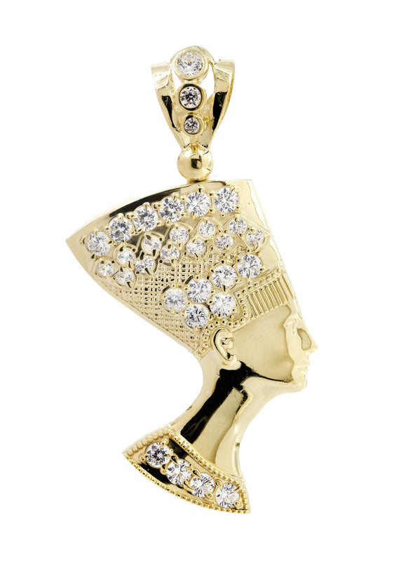 Pharoh  10K Gold Pendant | 10.9 Grams