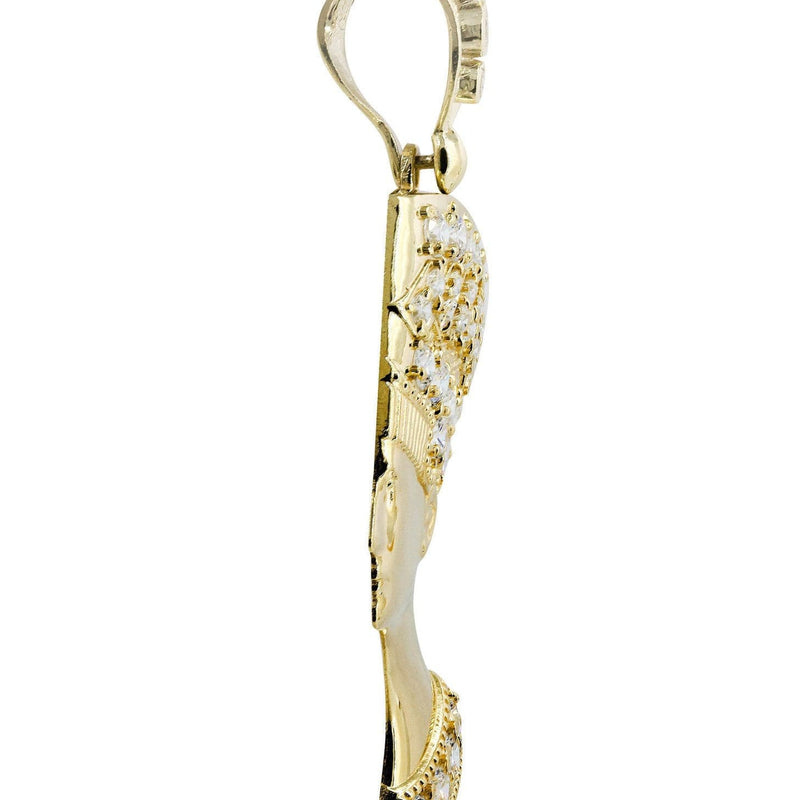 Pharoh  10K Gold Pendant | 10.9 Grams