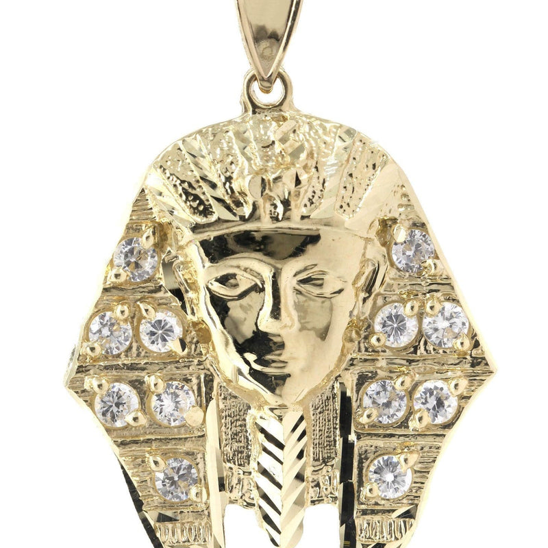 Pharoh  10K Gold Pendant | 10.5 Grams