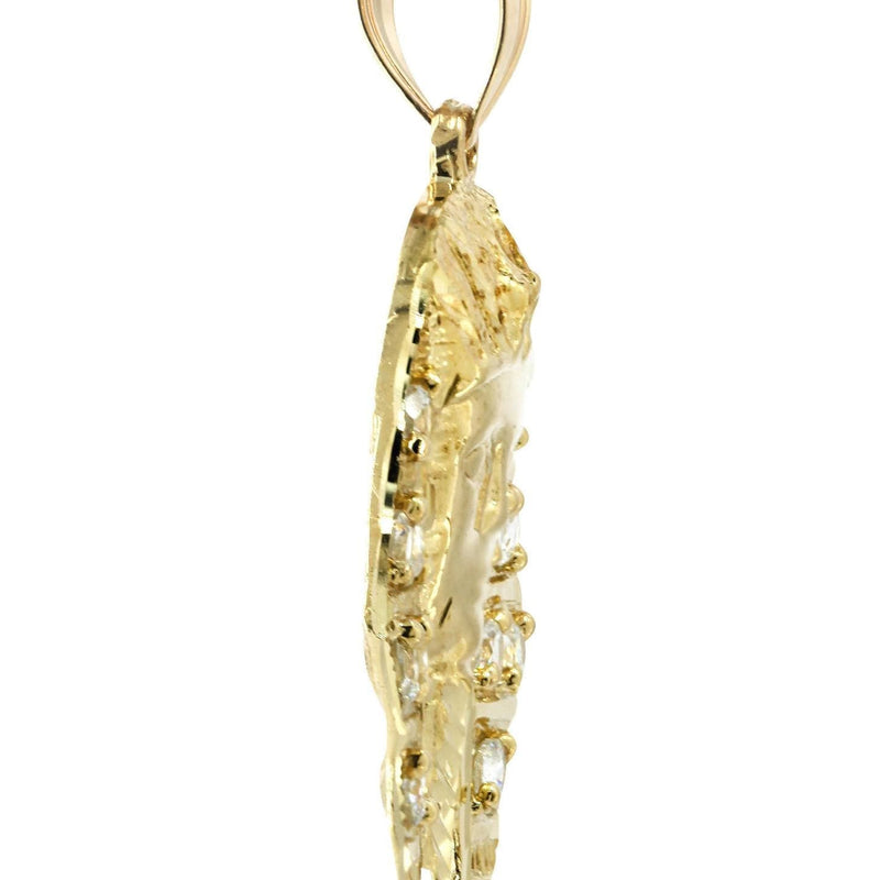 Pharoh  10K Gold Pendant | 10.5 Grams