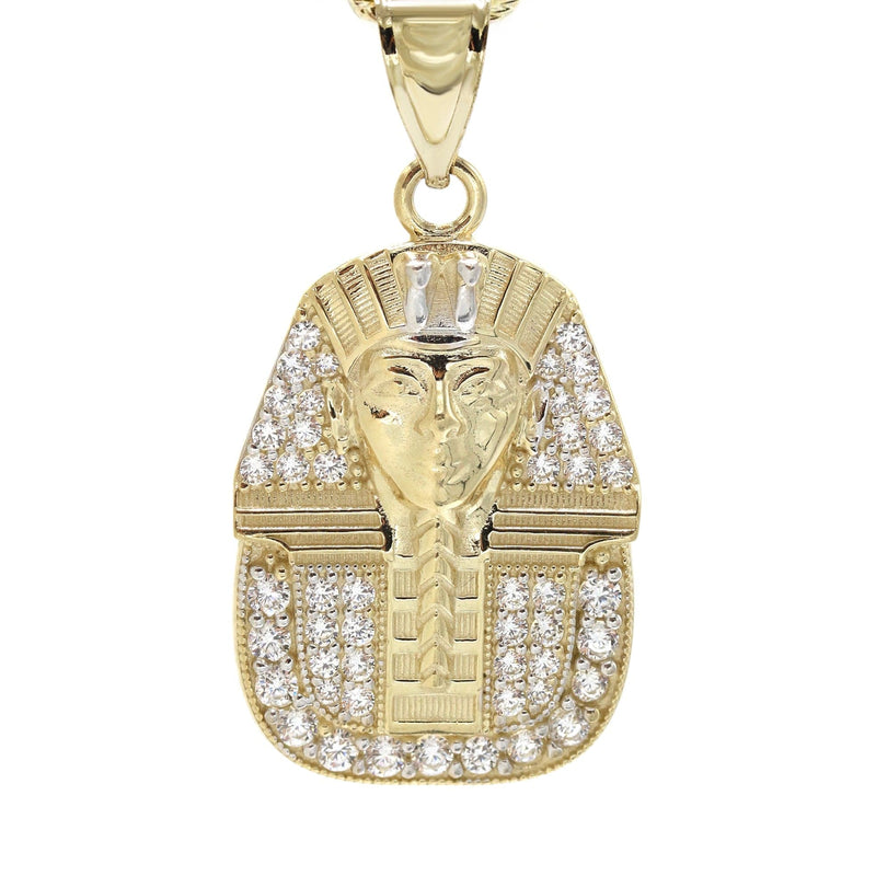 10K Yellow Gold Pharaoh Necklace | Appx. 15.6 Grams