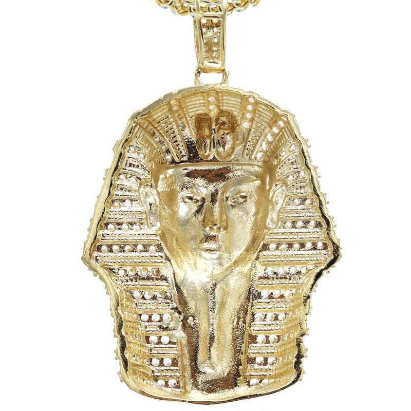 10K Yellow Gold Pharaoh Necklace | Appx. 17.5 Grams