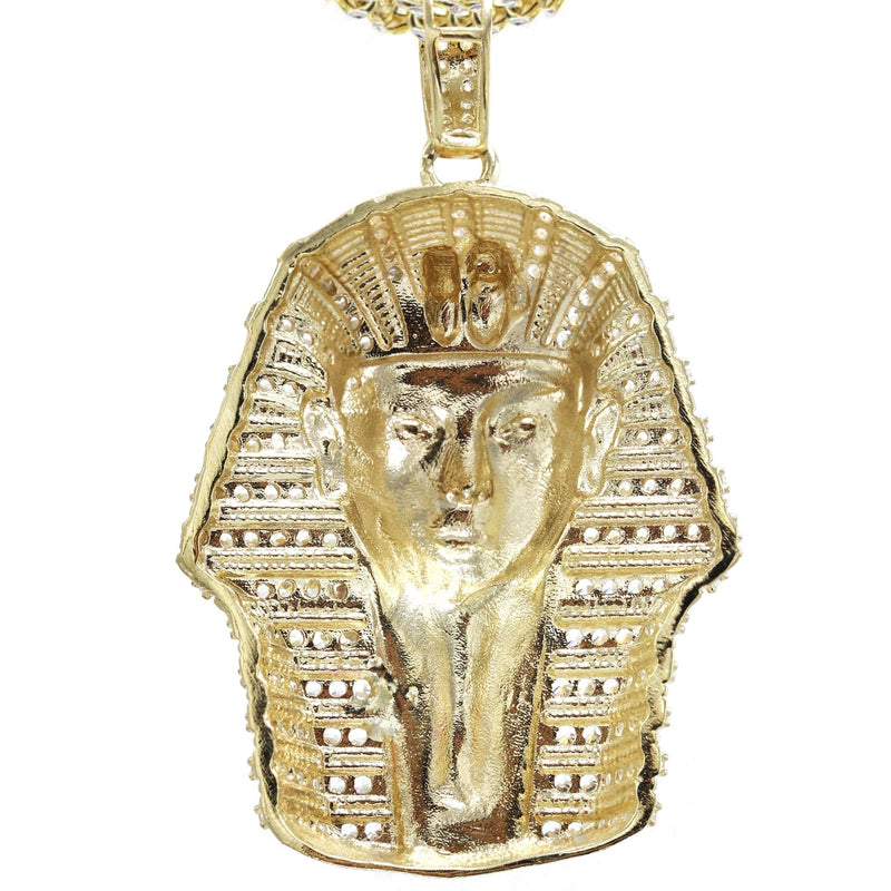10K Yellow Gold Pharaoh Necklace | Appx. 17.5 Grams