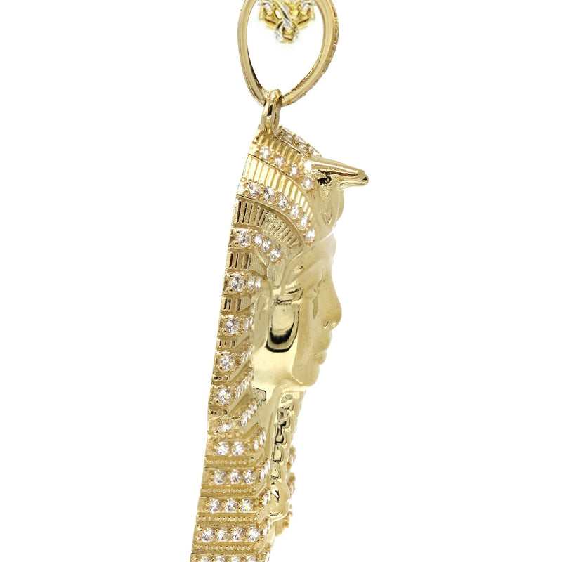 10K Yellow Gold Pharaoh Necklace | Appx. 17.5 Grams