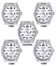 Diamond Mens Rolex Datejust Watch 16200 | 36Mm | Custom Erotic Dial | Jubilee Band