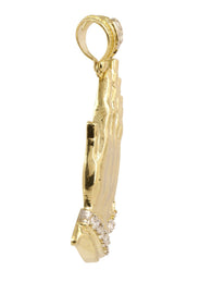 10K Gold Praying Hands Pendant  |  16.2 Grams