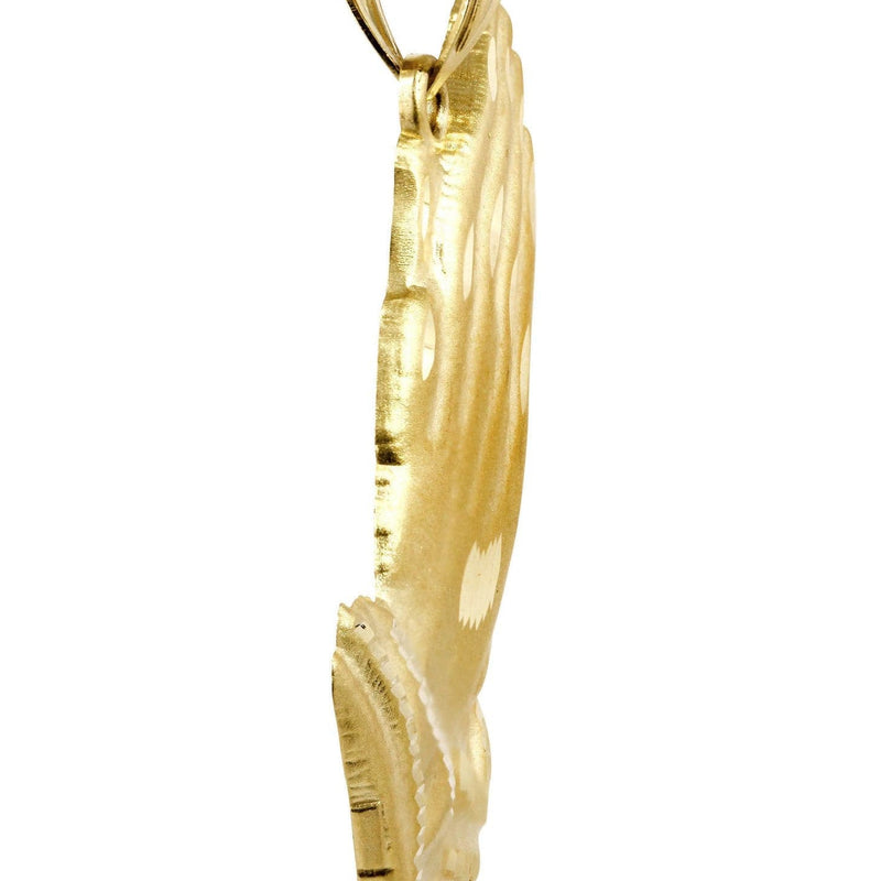10K Gold Praying Hands Pendant  |  7.2 Grams