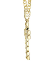10K Yellow Gold Cross Necklace | Appx. 17.3 Grams