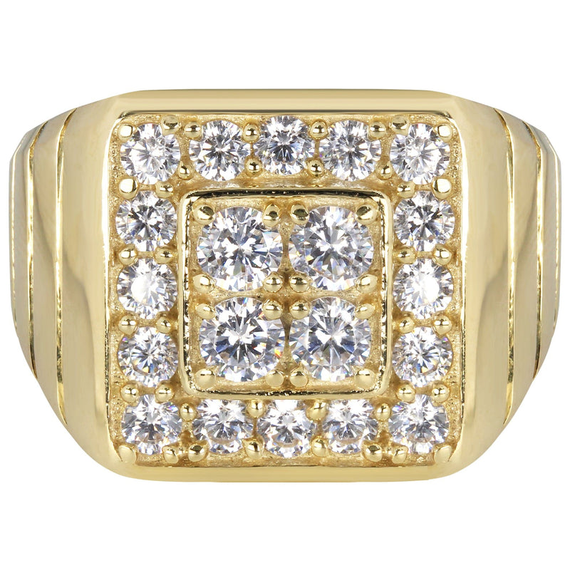 10K Gold Ring For Men - Mens Pinky Ring   | 8 Grams