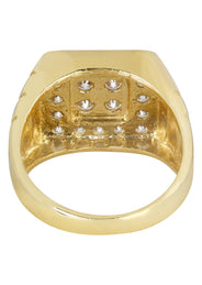 10K Gold Ring For Men - Mens Pinky Ring   | 8 Grams