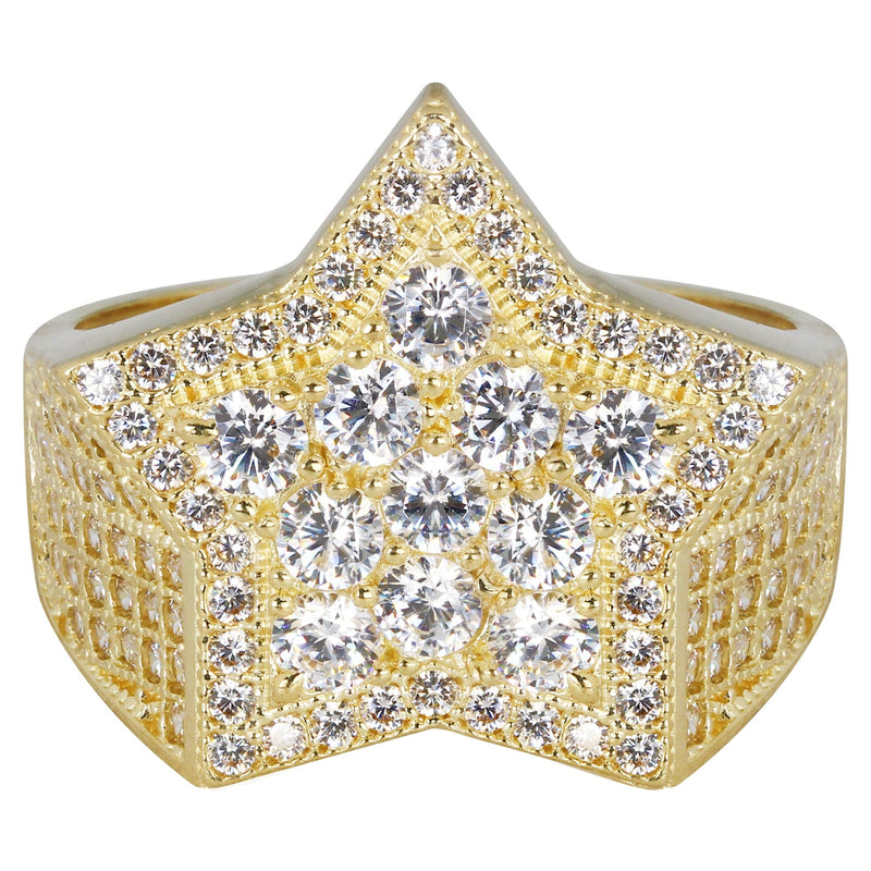10K Gold Ring For Men - Mens Pinky Ring   | 7.6 Grams