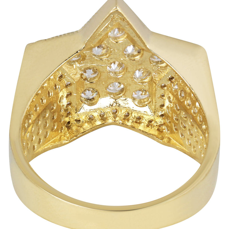 10K Gold Ring For Men - Mens Pinky Ring   | 7.6 Grams