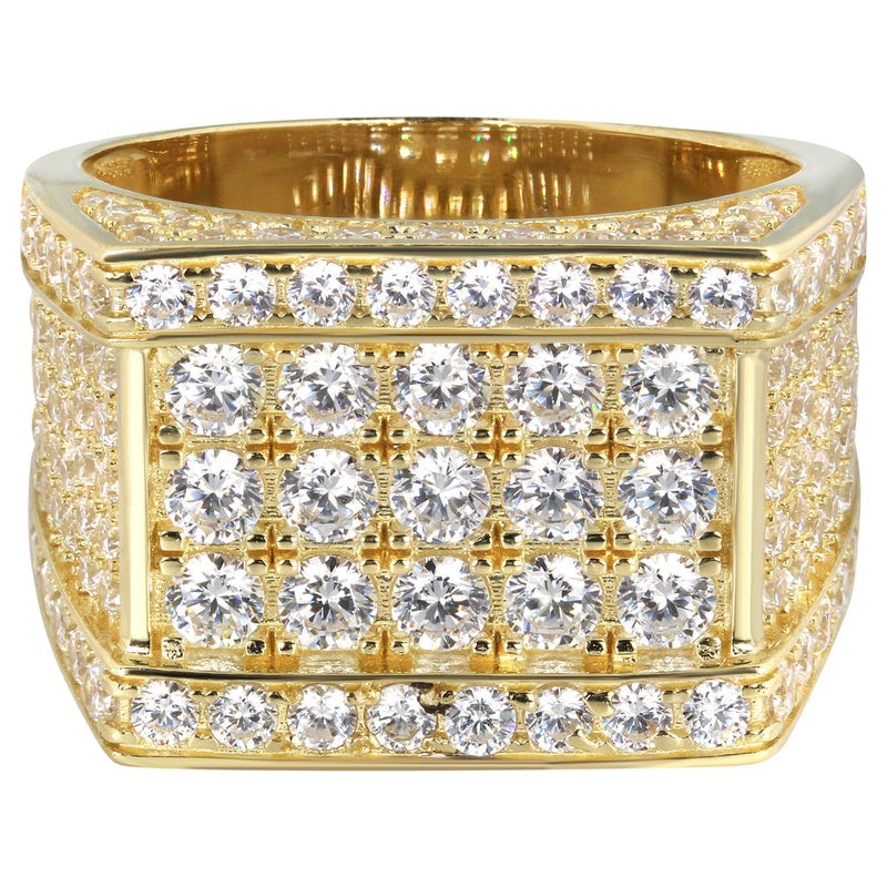 10K Gold Ring For Men - Mens Pinky Ring   | 12.7 Grams