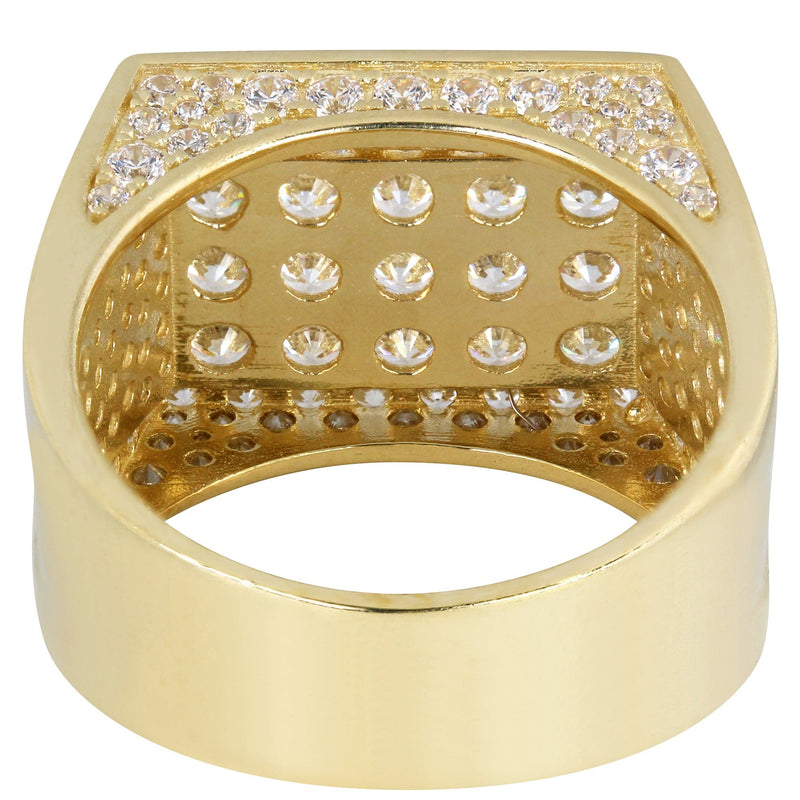 10K Gold Ring For Men - Mens Pinky Ring   | 12.7 Grams