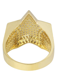 10K Star Gold Ring For Men - Mens Pinky Ring   | 6.5 Grams
