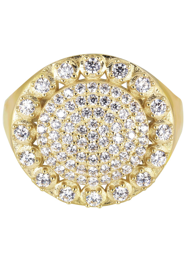 10K Gold Ring For Men - Mens Pinky Ring | 6.9 Grams