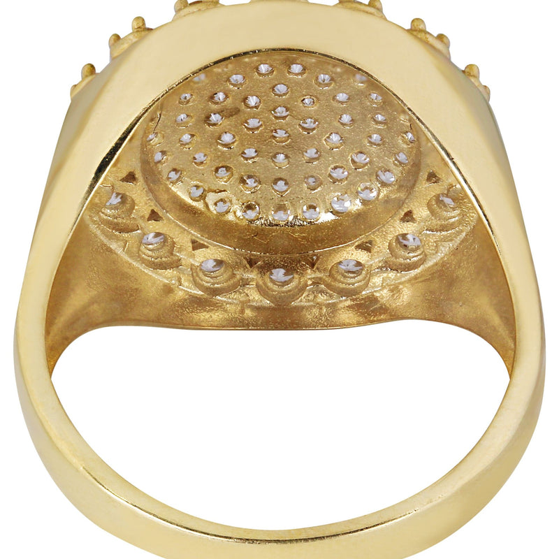 10K Gold Ring For Men - Mens Pinky Ring | 6.9 Grams