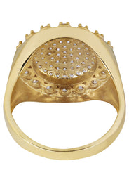 10K Gold Ring For Men - Mens Pinky Ring | 6.9 Grams